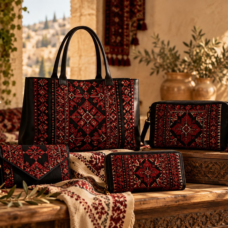 إكسسوارات مطرزة يدويًا من تصاميم يارا